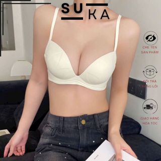  Áo Ngực Nữ Su Đúc Không Gọng Nâng Ngực Mặc Áo Dài Đẹp Chất Cao Su Non Liền Khối 698 