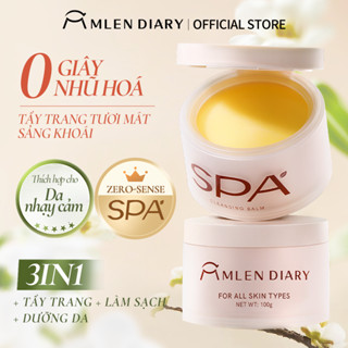 Sáp tẩy trang Mlen Dairy Clean Balm Tẩy Trang Cho Da Nhạy Cảm Chiết Xuất Thực Vật Dưỡng Ẩm Da 100g