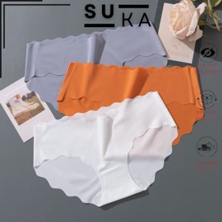  Quần lót nữ đúc su thun lạnh không đường may viền sóng gợi cảm 822 