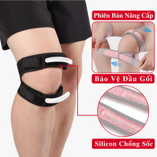 Bó Gối Thể Thao Bảo Vệ Đầu Gối Tránh Chấn Thương Andego [Mã BG05]. Băng Đầu Gối Thể Dục Thể Thao.