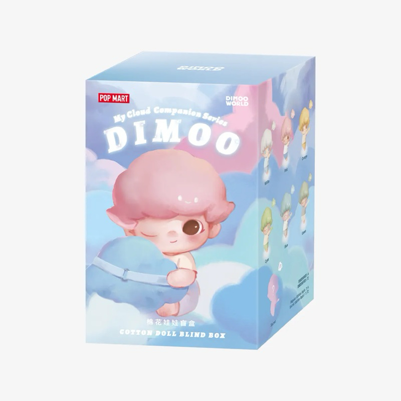 [SẴN HCM] DIMOO My Cloud Companion Series-Cotton Doll (Blind Box/ Hộp Mù)