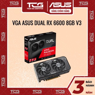Card Màn Hình ASUS Dual Radeon RX 6600 V3 8GB ( GDDR6/ HDMI/ DP) - Bảo Hành 36 Tháng
