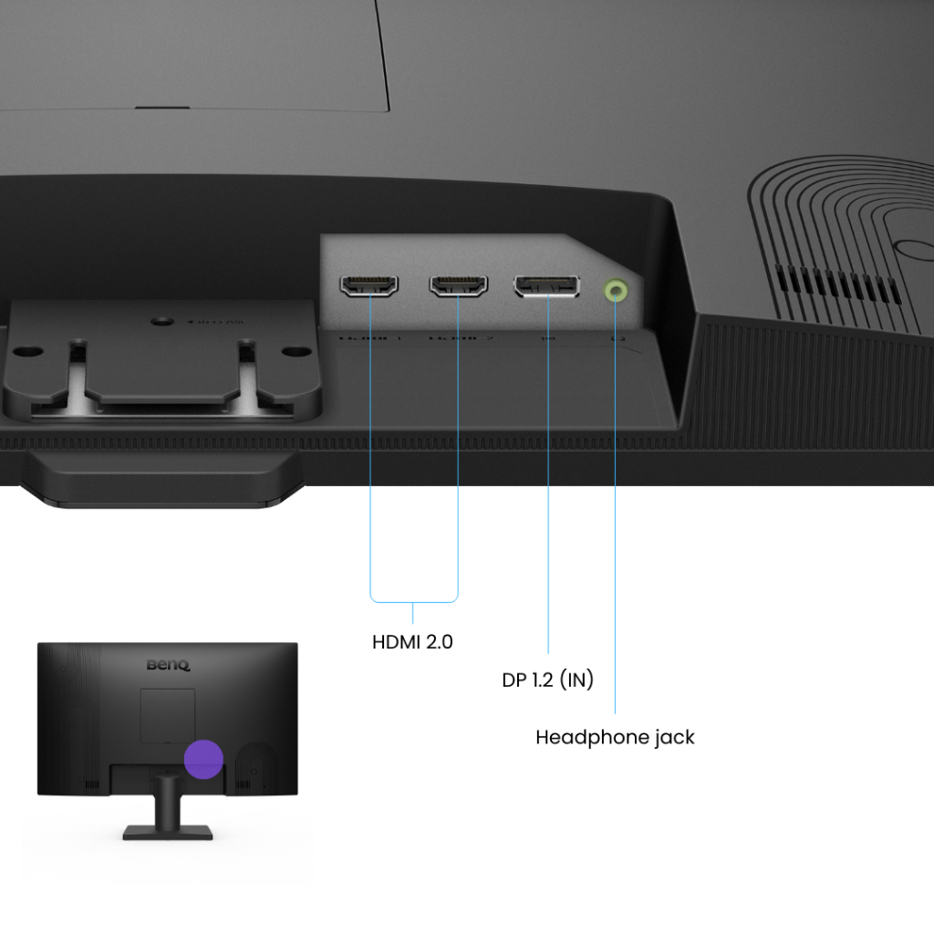 BenQ GW2790Q_Màn hình bảo vệ mắt 27 inch 2K QHD 100Hz phù hợp làm việc và giải trí | BigBuy360 - bigbuy360.vn