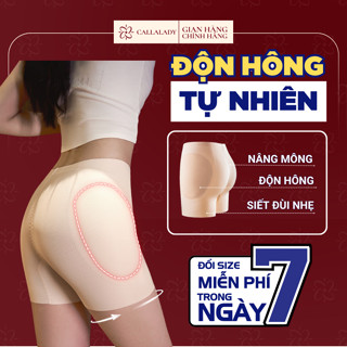 Quần độn hông Callalady nịt bụng nâng mông siết đùi không lộ viền chất liệu đúc su không viền cao cấp 24