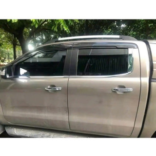 Vè Che Mưa Xe FORD RANGER NHỰA ĐEN DÀY 2013-2026