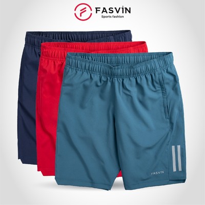 Quần Đùi Nam FASVIN Vải Gió Đẹp Hàng Nhà Máy Chất Lượng Cao Thể Thao Hay Mặc Nhà Q23556.HN