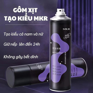 Gôm Xịt Tóc MKR 200ml, Gôm Xịt Tạo Kiểu Giữ Nếp Tóc Luôn Mềm Mại, Giữ Độ Phồng, Bồng Bềnh Tự Nhiên
