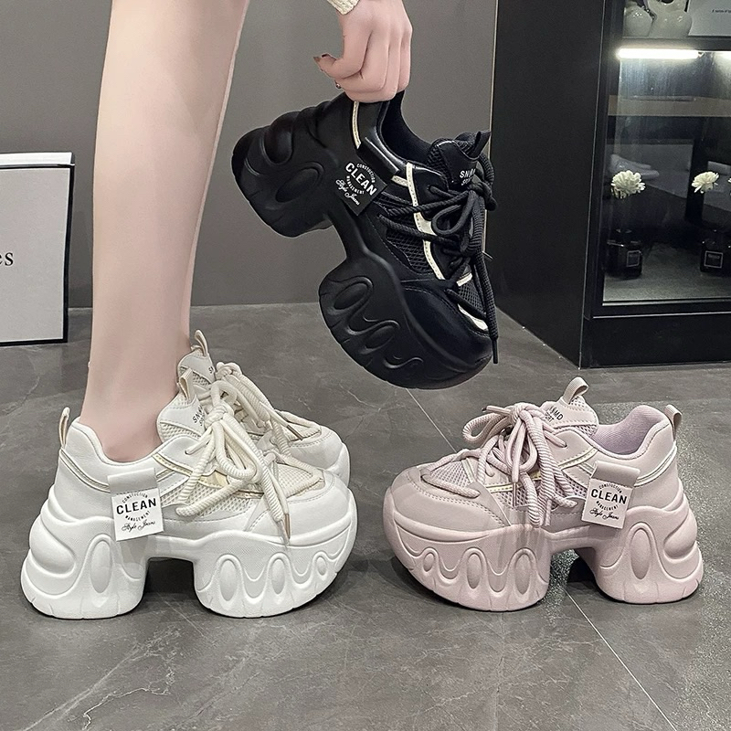 (XINH XINH ORDER) [ Hàng order ] Giày thể thao đế độn 8cm