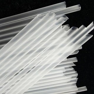 Ống hút phi 6 , phi 8 trắng trong 1 gói 500 g