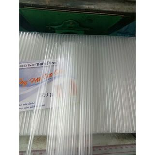 Ống hút phi 6 , phi 8 trắng trong 1 gói 500 g