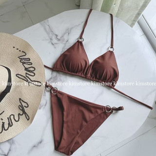 Bikini Nữ 2 Mảnh Basic Đính Khoen Cực Xinh