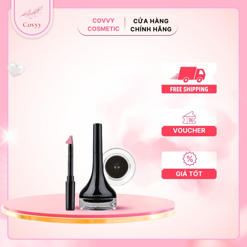 [Auth - sẵn] Gel Kẻ Mắt Tonymoly