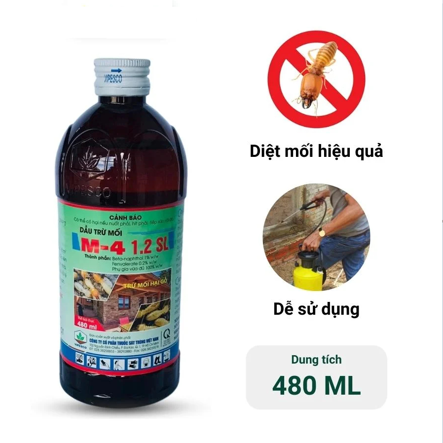 Dầu trừ mối mọt M4