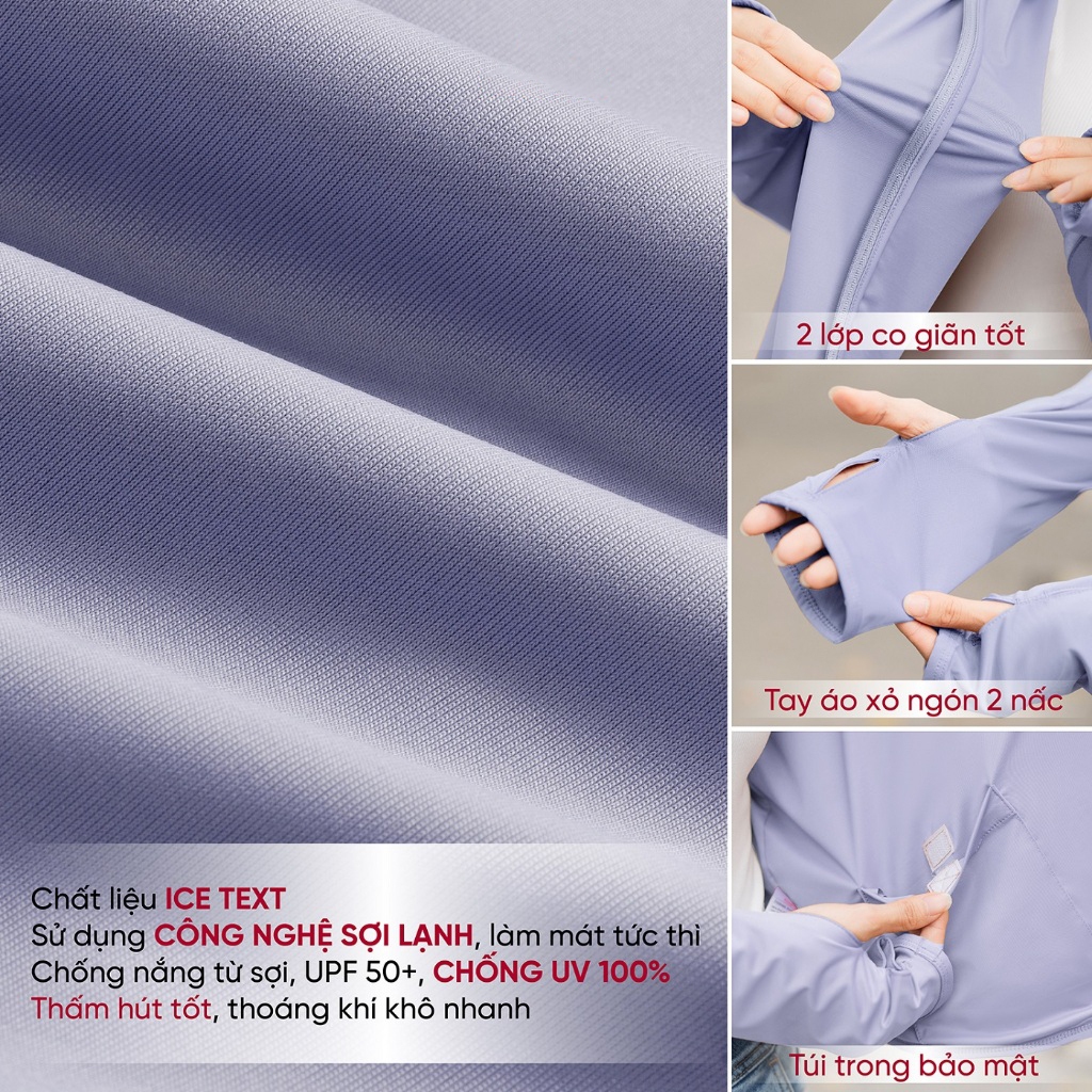 Áo chống nắng nữ 2 lớp (TẶNG KHẨU TRANG) cánh dơi nữ ngắn chống tia uv dày croptop dáng ngắn hai lớp Xưởng May HỒ | BigBuy360 - bigbuy360.vn