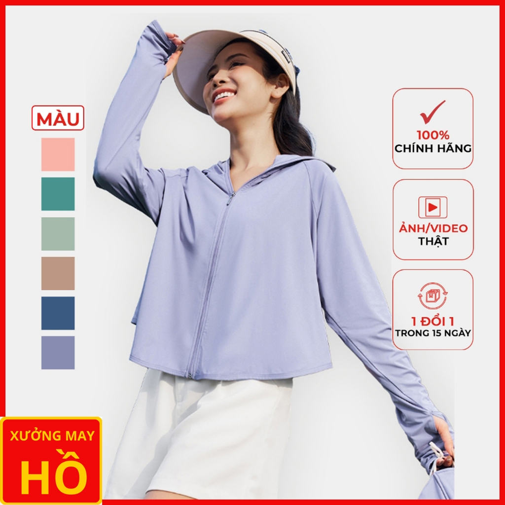Áo chống nắng nữ 2 lớp (TẶNG KHẨU TRANG) cánh dơi nữ ngắn chống tia uv dày croptop dáng ngắn hai lớp Xưởng May HỒ | BigBuy360 - bigbuy360.vn