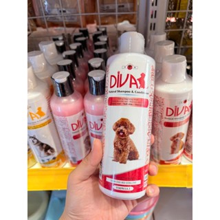 [ Hàng Công Ty ] SỮA TẮM DIVA HỒNG, KHỬ MÙI HIỆU QUẢ CHO CHÓ 260ML & 400ML