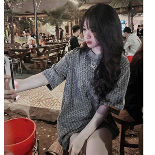 Áo thun nữ SIÊU CẤP form rộng, Áo phông nam nữ Chất Xịn cổ bo NEW HOT mie AP06