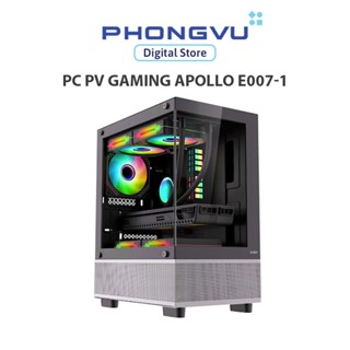 PC Phong Vũ Gaming Apollo E007-1 (Intel Core i3-12100F/1x8GB/500GB SSD/AMD Radeon 6500XT/Free DOS) -  Bảo hành thời gian