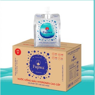 Nước Uống Fujiwa Giàu Hydrogen Cao Cấp - Thùng 4 Hộp = 48 Túi