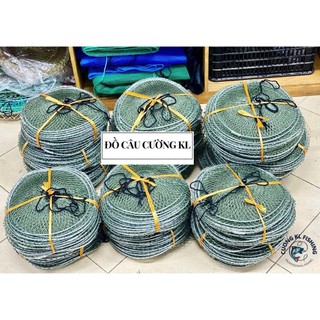 Giỏ rô đựng cá cá lưới dày ghi VN