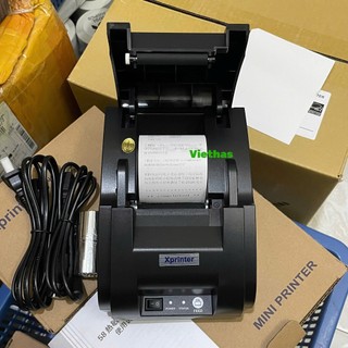 Máy in hóa đơn XPRINTER XP 58IIH Kết nối cổng USB + Bluetooth, in bill khổ K57 trên máy tính và điện thoại