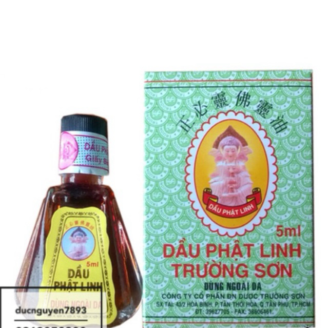 DẦU PHẬT LINH TRƯỜNG SƠN
