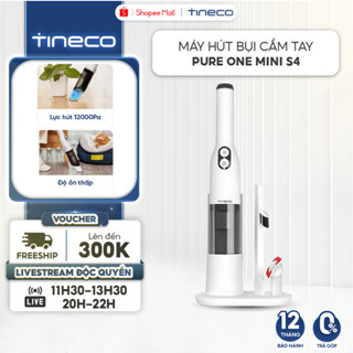 Máy hút bụi cầm tay không dây Tineco Pure One Mini S4 - Công suất 90W - Bộ lọc HEPA - Bản Quốc Tế