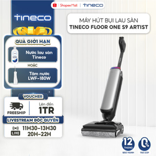 Máy hút bụi lau sàn khô ướt Tineco Floor One S9 Artist  - Lực hút 22000Pa - Thời gian dùng lên tới 50 phút - BH 12 tháng