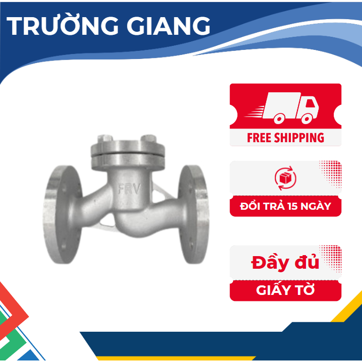 Van 1 chiều mặt bích ino 304 DN80 - DN200