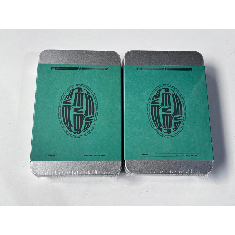 ALBUM ATEEZ - Figure có sẵn dạng hộp thiếc