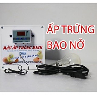 Máy ấp trứng đảo tay phiên bản mới trọn bộ ( tặng kèm bóng đèn