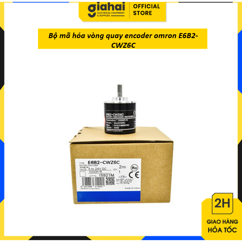 Bộ mã hóa vòng quay encoder omron E6B2-CWZ6C TBD124