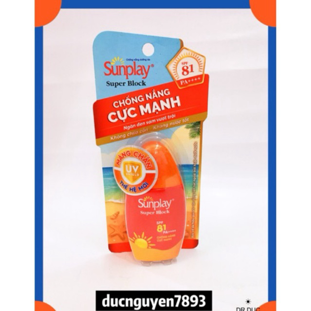 CHỐNG NẮNG CỰC MẠNH SUNPLAY SPF81 30g