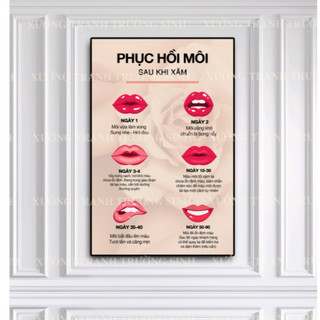 TỔNG HỢP CÁC MẪU PHUN XĂM HOT, Tranh phun xăm mày môi, thẩm mỹ dán tường (MIỄN PHÍ CHÈN TÊN LOGO )