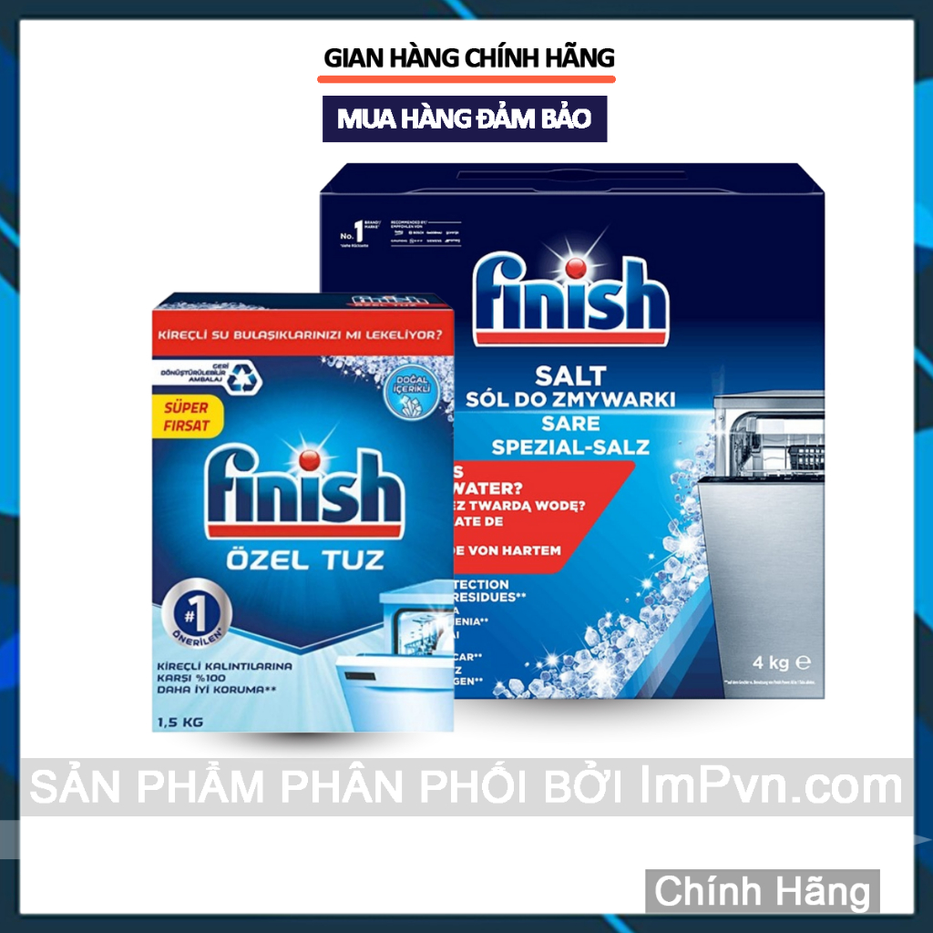 Muối rửa bát Finish dành cho máy rửa bát  - ImP - ImPvn