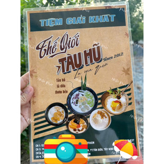 In Menu ép plastic cực cứng cáp theo yêu cầu