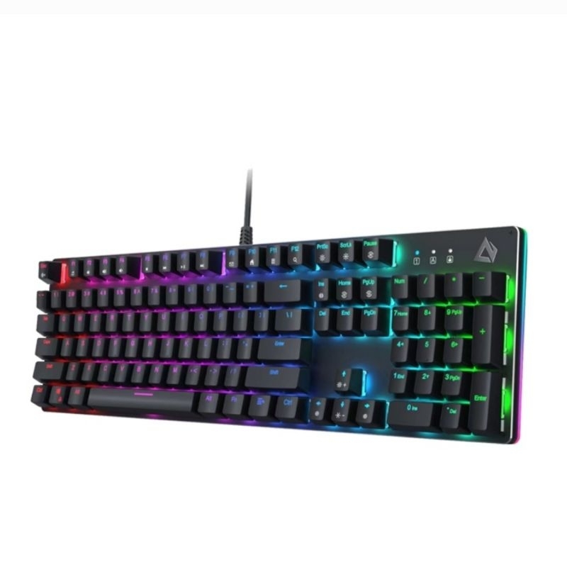 Thanh lý Bàn phím AUKEY KM-G12 Led RBG – red switch new 95%