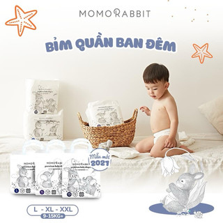 Tã Bỉm MOMO RABBIT Thỏ Hàn Quốc quần/dán đủ size