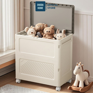  Hộp Đựng Đồ Chơi Gấp Gọn ENODA HOME Thùng Đựng Đồ Chơi Cho Bé Kích Thước Lớn Có Bánh Xe Di Chuyển Tiện Lợi Q043 