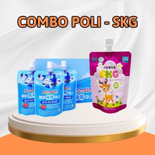 COMBO 2 THÙNG - Gạc hươu non Sumo và Lotte Poli - Tăng cân - Tăng cao - Tăng Đề Kháng Vượt Trội