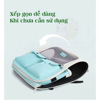 (CÓ SẴN) BALO/TÚI VẬN CHUYỂN CHÓ MÈO SIZE LỚN TỚI 12KG