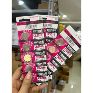 Vỉ pin 5 viên CR2016 2016 Maxell