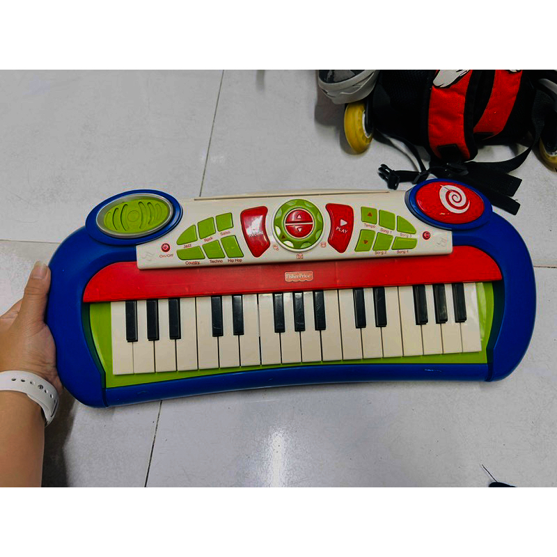 Đồ chơi nhạc đèn  FISHER PRICE KIDTRONICS ROCKIN' KEYBOARD PIANO
