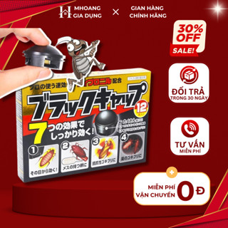 [CHÍNH HÃNG] Thuốc Diệt Gián Nhật Bản 1 hộp 12 Viên An Toàn Hiệu Quả, Viên Diệt Gián Và Côn Trùng Tận Gốc Tiện Dụng