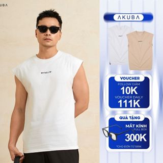 Áo thun Tanktop nam AKUBA chất vải thoáng mát, mềm mại, thấm hút mồ hôi | 01J0704