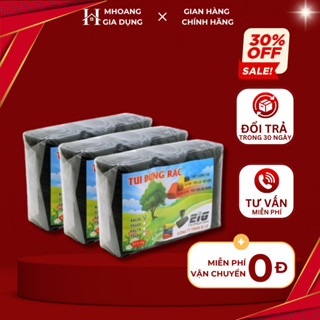 Túi đựng rác Sinh Học [ túi dày, dai 55x65CM ]  chất liệu nilon tự huỷ sinh học - tiện dụng, tiết kiệm