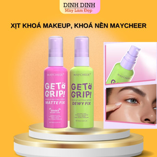 Xịt khoá makeup khoá nền MAYCHEER Setting Spray Dewy Fix Cố định lớp trang điểm Bản mới lâu trôi 60ml