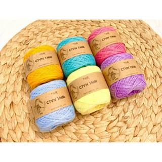 SỢI CTVN màu 100 gram màu 1 - 50  link 1/2
