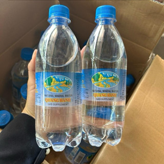Nước khoáng Quang hanh công Đoàn 500ml 1 thùng 20 chai nước uống có gaz giải khát
