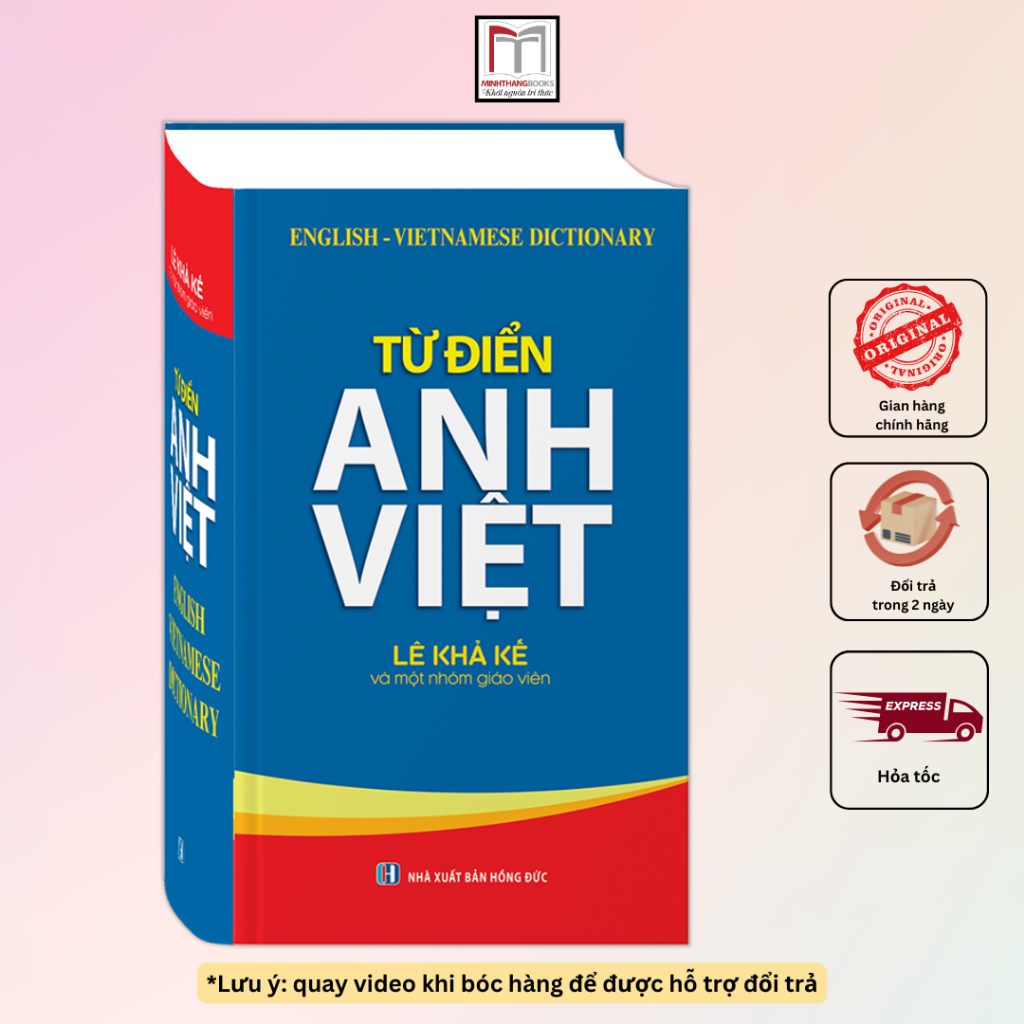 Sách - Từ điển Anh - Việt (Lê Khả Kế) (tái bản)